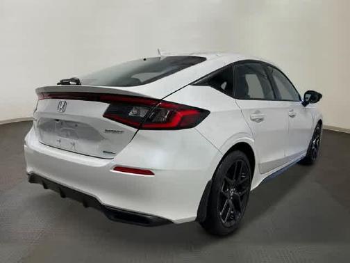 Platinum White Pearl 2026 Honda Civic Hybrid Sport