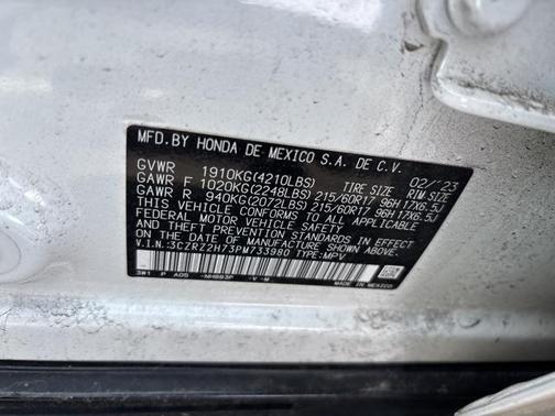 2023 Honda HR-V EX-L