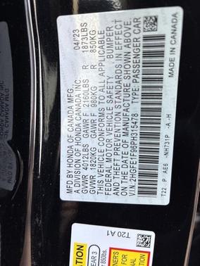 2023 Honda Civic Touring