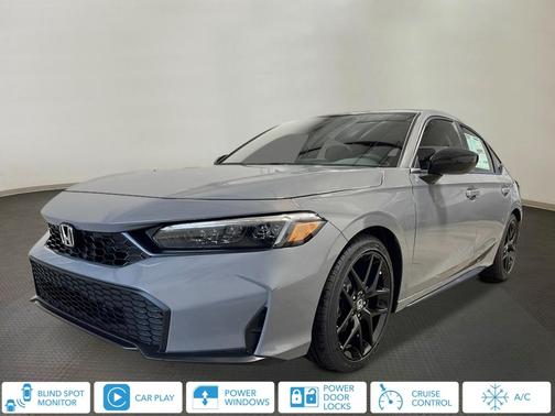 Urban Gray Pearl 2026 Honda Civic Sport