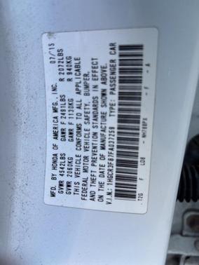 2015 Honda Accord EX-L