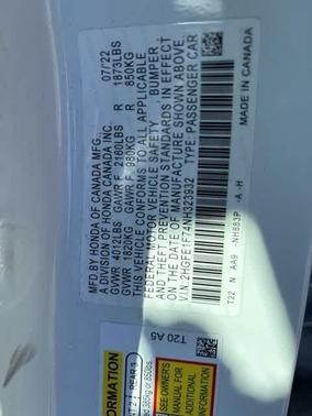 2022 Honda Civic EX