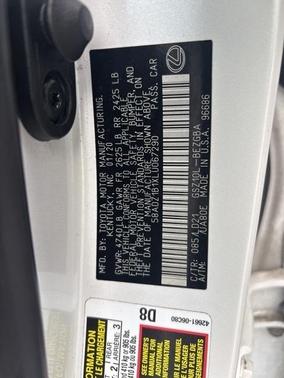 2020 Lexus ES 350 Base