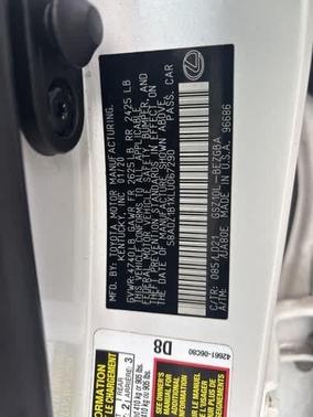 2020 Lexus ES 350 Base