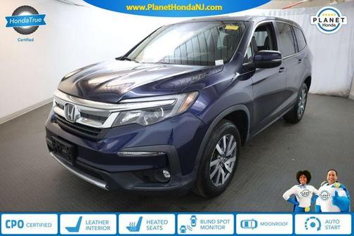 Obsidian Blue Pearl 2021 Honda Pilot EX-L