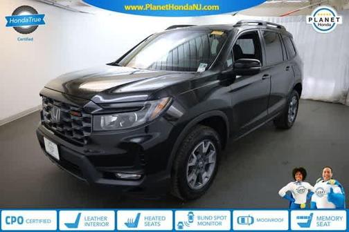 Crystal Black Pearl 2023 Honda Passport TrailSport