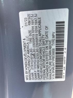 2023 Honda Odyssey Sport