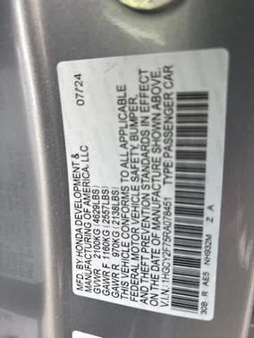2024 Honda Accord Hybrid Sport-L