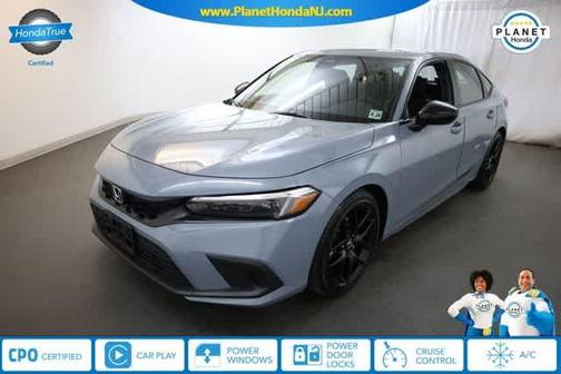Sonic Gray Pearl 2024 Honda Civic Sport