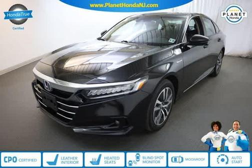 Crystal Black Pearl 2021 Honda Accord Hybrid EX-L