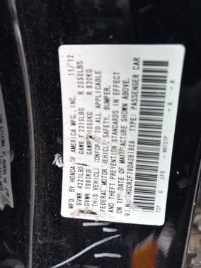 2013 Honda Accord EX