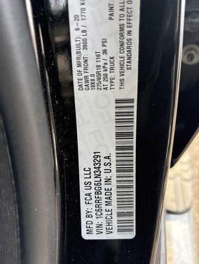 Diamond Black 2020 RAM 1500 Big Horn