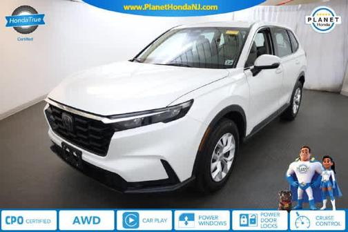 Platinum White Pearl 2024 Honda CR-V LX