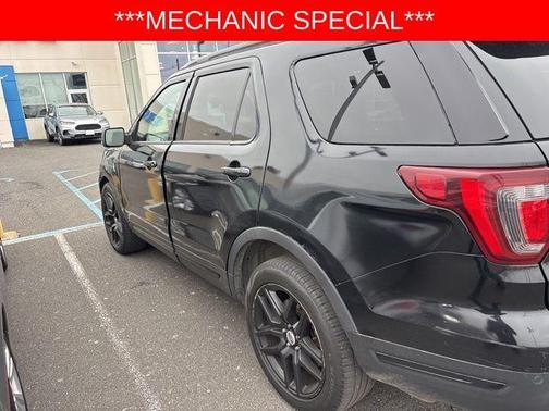 Shadow Black 2018 Ford Explorer sport