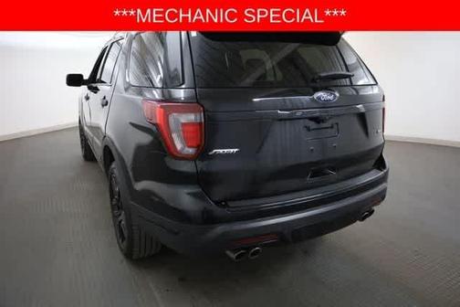 Shadow Black 2018 Ford Explorer sport