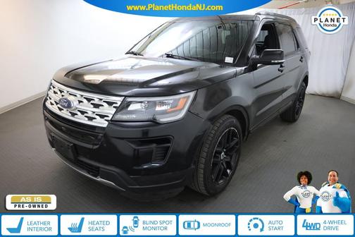 Shadow Black 2018 Ford Explorer sport