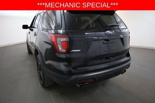 Shadow Black 2018 Ford Explorer sport