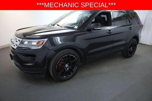 Shadow Black 2018 Ford Explorer sport