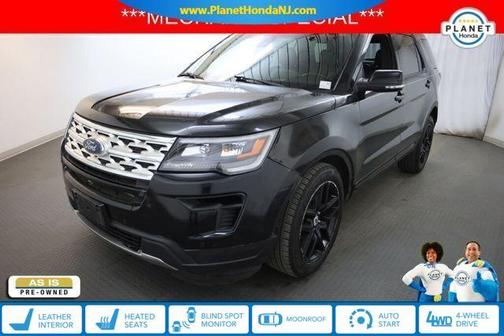 Shadow Black 2018 Ford Explorer sport