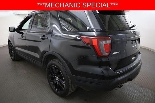Shadow Black 2018 Ford Explorer sport