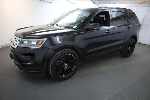 Shadow Black 2018 Ford Explorer sport