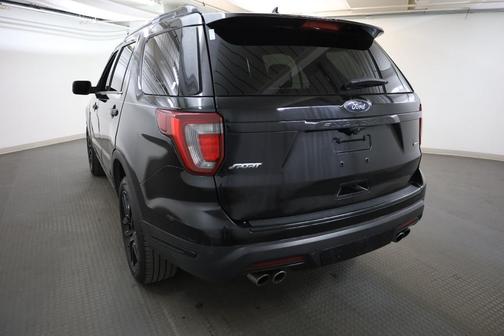 Shadow Black 2018 Ford Explorer sport