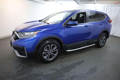 Aegean Blue Metallic 2021 Honda CR-V EX-L