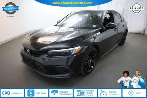 Crystal Black Pearl 2023 Honda Civic Sport