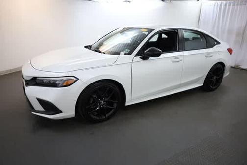Platinum White Pearl 2023 Honda Civic Sport