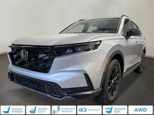 Solar Silver Metallic 2026 Honda CR-V Hybrid Sport-L