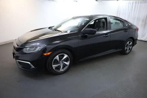 Crystal Black Pearl 2019 Honda Civic LX