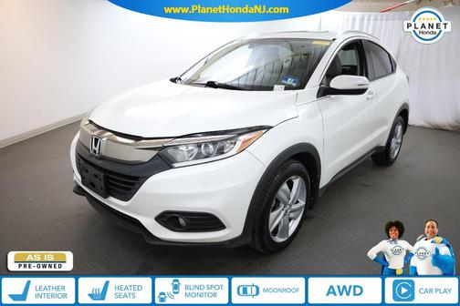 Platinum White Pearl 2019 Honda HR-V EX-L