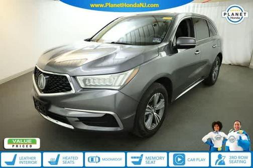 Gray 2019 Acura MDX 3.5L
