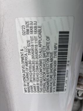 2023 Honda Pilot TrailSport