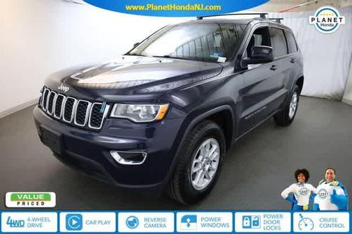 True Blue Pearlcoat 2018 Jeep Grand Cherokee Laredo E