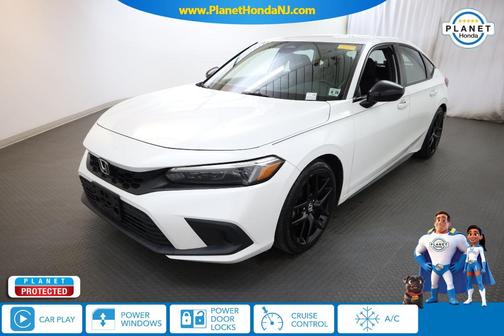 White 2023 Honda Civic Sport