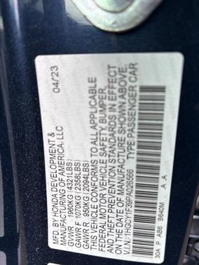 2023 Honda Accord EX