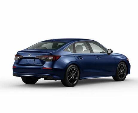 Blue Lagoon 2026 Honda Civic Hybrid Sport