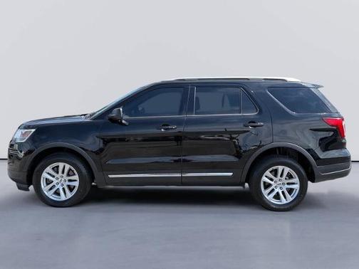 SHADOW BLACK 2018 Ford Explorer XLT