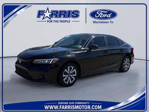 Crystal Black Pearl 2022 Honda Civic LX