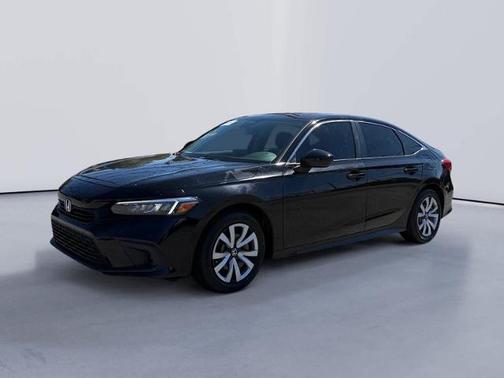 Crystal Black Pearl 2022 Honda Civic LX