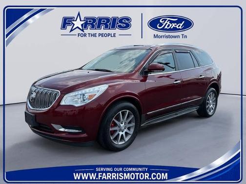 Crimson Red Tintcoat 2017 Buick Enclave LEATHER