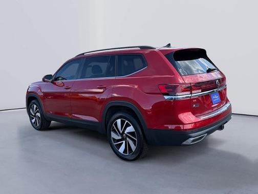 Aurora Red Metallic 2024 Volkswagen Atlas 2.0T SE W/ TECHNOLOGY