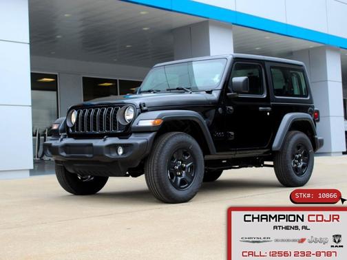Black Clearcoat 2026 Jeep Wrangler Sport