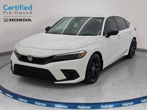 Platinum White Pearl 2024 Honda Civic