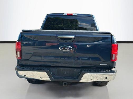 Blue 2020 Ford F-150 Lariat