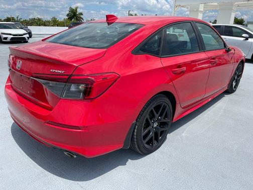Rallye Red 2024 Honda Civic Sport