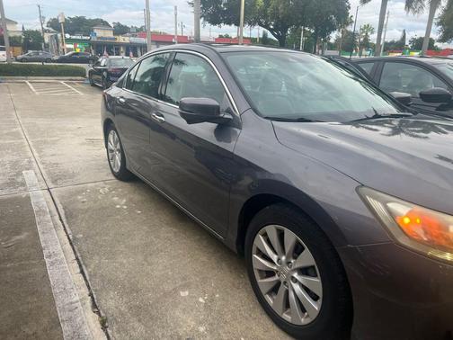 Alabaster Silver Metallic 2014 Honda Accord EX-L