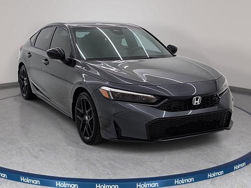 Gray 2026 Honda Civic Hybrid Sport