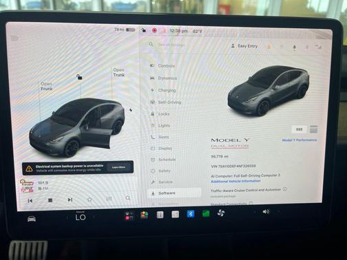 Midnight Silver Metallic 2022 Tesla Model Y Performance Dual Motor All-Wheel Drive